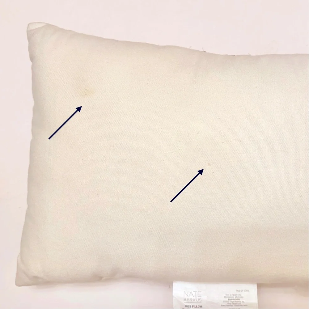 Nate Berkus for Target Silver and Gold Beaded Throw Pillow